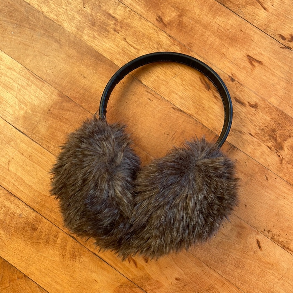 Faux fur earmuffs